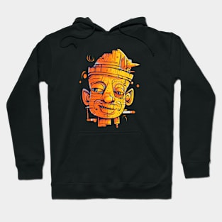 High orange Hoodie